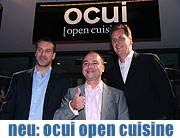 ocui - open Cuisine öffnete am 17.09.2008 zentral am Oberanger. Pizza, Pasta & Wokgerichte zum zuschauen (Foto: Martin Schmitz)